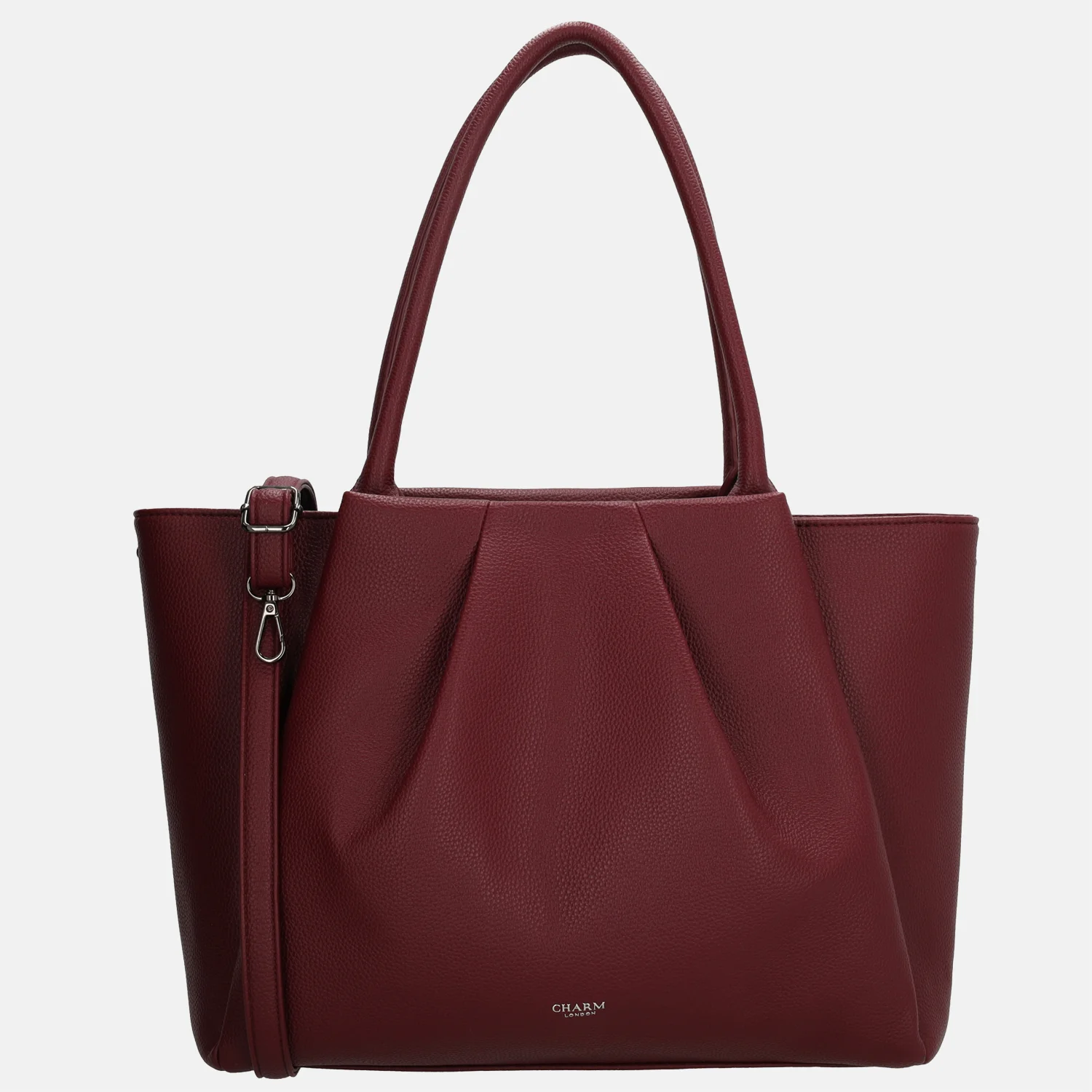 Charm London Lyon shopper 15 inch bordeaux
